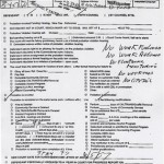 This copy of a document provided by Los Angeles County Superior Court Thursday June 7, 2007, shows Judge Michael T. Sauer's court order concerning Paris Hilton's probation violation. (AP Photo/Los Angeles Superior Court) 