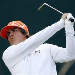 Rickie Fowler watches his tee shot on the par-three 16th hole during the final round of the Phoenix Open PGA golf tournament Sunday, Feb. 28, 2010, in Scottsdale, Ariz. Fowler finished one stroke behind winner Hunter Mahan. (AP Photo/Jason Babyak)
