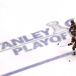 Phoenix Coyotes' Matthew Lombardi (15) and Zbynek Michalek (4), of the Czech Republic, skate during warmups prior to Game 7 of a first-round NHL playoff hockey series against the Detroit Red Wings, Tuesday, April 27, 2010, in Glendale, Ariz. (AP Photo/Ross D. Franklin)