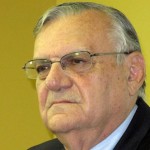 Maricopa County Sheriff Joe Arpaio spoke with reporters after the ruling on SB1070 came down. (Bob McClay/KTAR)
