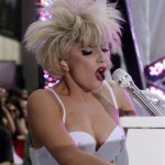 Lady Gaga performs on the NBC "Today" 
television program in New York Friday, July 9, 
2010. (AP Photo/Richard Drew)