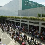 Thousands of people wait in line at the Los Angeles Convention Center for free mortgage help in downtown Los Angeles on Thursday, Sept. 30, 2010. A nonprofit group called the Neighborhood Assistance Corporation of America is offering the chance to restructure their home loans at lower rates. (AP Photo/Damian Dovarganes)