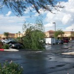Listener Tonya Brown Wright snapped this photo from a Mesa parking lot.