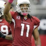 1. Larry Fitzgerald - Was there ever any doubt? 
Since being drafted in 2003, Fitz has spent 
time re-writing record books -- both Cardinals 
and NFL. He's the face of the franchise and a 
top talent in the league, and at just 28 years 
of age is looking at many more years of 
greatness.