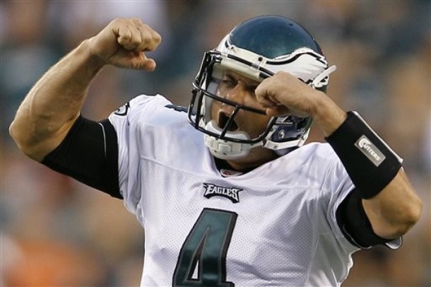 Reid says the Philadelphia Eagles may not trade Kevin Kolb