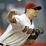 Arizona Diamondbacks pitcher Daniel Hudson delivers a pitch against the San Diego Padres during the first inning of a baseball game Tuesday, May 17, 2011, in Phoenix. (AP Photo/Matt York)