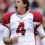 After being acquired from Philadelphia in the 
offseason, Cardinals quarterback Kevin Kolb got 
his first crack at the QB position on September 
11, 2011, leading Arizona to a 28-21 win over 
the Carolina Panthers in Glendale.