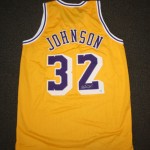 Magic Johnson, Hall of Fame point guard for the 
Los Angeles Lakers - SOLD