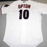 Justin Upton, current right fielder for the 
Arizona Diamondbacks - SOLD