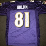 Anquan Boldin, current wide receiver of the 
Baltimore Ravens - $500
