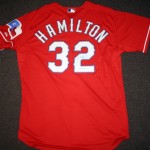 Josh Hamilton, current center fielder for the 
Texas Rangers - SOLD