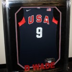 Dwyane Wade - Team USA framed jersey - $2500