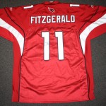 Larry Fitzgerald, Arizona Cardinals wide 
receiver. - SOLD
