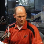 Cardinals head coach Ken Whisenhunt in the Arizona Sports 620 
studios as part of Newsmakers Week with Doug and Wolf. (Photo by 
Vince Marotta/Arizona Sports)