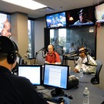 Ken Whisenhunt and Rod Graves during Doug and Wolf's Newsmakers 
Week. (Photo by Vince Marotta/Arizona Sports)