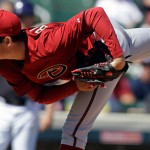 Talent waiting in the wings

Patrick Corbin is already in the rotation, 
and he's just the tip of the iceberg as far 
as D-backs prospects. Trevor Bauer was just promoted 
to Triple-A, so it stands to reason the 
major leagues are not far off.