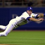 April 3, 2001
Diamondbacks vs. Dodgers, Dodger Stadium

Randy Johnson was once again masterful, tossing 
7 innings of 4-hit, 2-run baseball. He struck 
out 10, but needed an 8th-inning rally from his 
offense to get the win, which Arizona did by a 
score of 3-2.