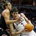 Ersan Ilyasova - Power Forward


There are a lot of good things to be said of the 25-year-old power forward from Turkey. Averaging 13 points and 8.8 rebounds per game for the Milwaukee Bucks, he also showed he's a competent shooter, hitting .492 from the field and knocking down 45% from 3-point range. Another fun fact: Ilyasova recorded a double double in 1/3 of the games he played this year. He will want a large contract, and deservedly so.