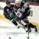 New to the Valley, the Phoenix Coyotes made a 
splash when they traded for NHL superstar 
Jeremy Roenick, who debuted with his new team 
October 14, 1996 and had an assist in a loss to 
the Edmonton Oilers. 