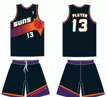Phoenix Suns Mens Throwback Jerseys, Suns Retro Uniforms