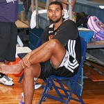 Jared Dudley at training camp in San Diego. (Photo: Craig Grialou/Arizona Sports)