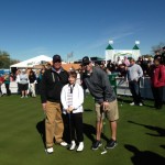 Goldschmidt poses with fans at the R.S. Hoyt Jr. Family Foundation Dream Day at TPC Scottsdale Tuesday, January 29, 2013. (Photo: Kyndra de St. Aubin/Arizona Sports)