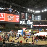 A broad view of the 2013 Diamondbacks Fan Fest. (Photo by Adam Green/Arizona Sports)