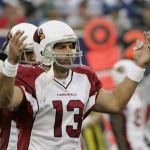 Kurt Warner, Arizona Cardinals
September 11, 2005
The former Super Bowl winning QB completed 27 of 46 passes for 264 yards with one touchdown and one interception in a 42-19 road loss to the New York Giants. 