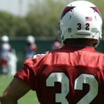 Defensive back Tyrann Mathieu watches during minicamp on Wednesday, June 12, at the team's Tempe training facility. (Adam Green/Arizona Sports)