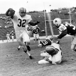 Second Running Back: The 1963 season of Jim Brown
Brown finished with nearly 1,000 more rushing yards than any other player in the NFL in '63. 1,000! In just 14 games, he rushed for 1,863 yards, eclipsed 2,100 yards from scrimmage and found the end zone a league-high 15 times. If you didn't have Jim Brown on your fantasy team from 1958 to 1965, you simply weren't winning the league.
(AP Photo)