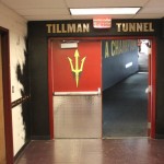 The new Pat Tillman Tunnel at Arizona State University's Sun Devil Stadium is shown. (Photo: Sun Devil Athletics)