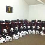 ASU will wear white helmets and jerseys along with black pants for its 4 p.m. game at Stanford in Palo Alto, Calif. (Twitter photo/@doug620)