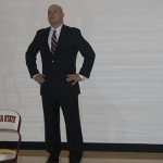 Coach Herb Sendek poses during ASU Basketball Media Day 2013-14 in Tempe, Ariz. (Dave Dulberg/Arizona Sports)