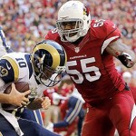 2013: Defensive Player of the Week - Week 14John Abraham tallied three sacks in a 30-10 Cardinals win over the Rams.