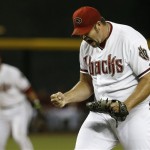 Pitcher Heath Bell was traded to the Tampa Bay Rays in December. (AP Photo)