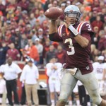 Fourth round, 120th overall
Logan Thomas, Quarterback, Virginia Tech
2013 stats: 2,907 yards with 16 touchdowns and 13 interceptions; 344 yards and four touchdowns via the ground
"It just felt right from the first time meeting coach Arians and Coach Kitchens," Thomas said when asked why he wanted to come to AZ. "It just felt right from the very beginning and I'm very excited about it."