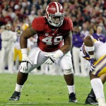 Fifth round, 16th overall
Ed Stinson, Defensive End, Alabama
2013 stats: 42 tackles (18 solo), one fumble recovery, 1.5 sacks
"We had to make sure we played the blocks right, so that's what I did; played the blocks right and then convert afterwards," Stinson said of his role at Alabama. "A lot of teams didn't really get to see my pass rushing ability."