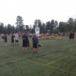 Arizona State football practicing at Rumsey Park in Payson. (Craig Grialou/Arizona Sports)