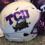 TCU Horned Frogs alternate helmet (@PaulLukas Twitter account)
