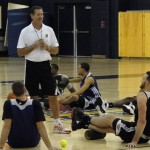 Phoenix Suns head coach Jeff Hornacek talks with center Miles Plumlee (22) during post-practice stretches in Flagstaff, Ariz., on Tuesday, Sept. 30, 2014. (Photo: Craig Grialou/Arizona Sports)