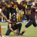4. ASU 19...Utah 16 (OT) - The Sun Devils proved they could win low-scoring affairs in this one. Zane Gonzalez tied things at 16-16 with under six minutes to go when he booted a 30-yard field goal, then won it with a 36-yarder in OT after normally reliable Utah kicker Andy Phillips missed from 35 yards.