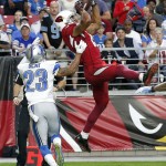 Week 11: Cardinals 14, Lions 6 - In their first game since Carson Palmer was lost for the season with a torn ACL, Drew Stanton, who passed for 306 yards that day, threw a pair of first-quarter touchdown passes to Michael Floyd. It was all the offense Arizona would need, as the defense held Matthew Stafford to just 183 yards passing. 