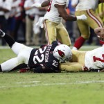 Week 3: Cardinals 23, 49ers 14 - Arizona went into the game losers of four straight vs. San Francisco, and with Drew Stanton again at QB, many thought the streak would continue. However, he passed for 244 yards and two touchdowns while the defense, which looked bad in the first half while surrendering two touchdowns, pitched a shutout over the game's final 30 minutes and held on for the win.