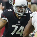 You almost get the feeling Fanaika was not supposed to be Arizona's starting right guard, but that's the role he's held for each of the last two seasons. He missed just more than two games with an ankle injury, and according to ProFootballFocus.com allowed two sacks, seven QB hits, 30 QB hurries and was penalized 7 times.
Coming back? If nothing else, Fanaika would provide solid depth and insurance at right guard. The Cardinals may be looking to mix things up at both guard positions next season, but that does not mean the former ASU alum could not be a part of the plan.