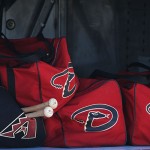 The team bus is packed and ready to go. (Photo by Stephen DeLorenzo/Cronkite News)