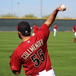 Josh Collmenter looks to establish himself as the ace of the D-backs staff. (Photo by Zachary Holland/Cronkite News)
