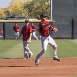 Third baseman Jake Lamb is in the mix for a starting role this season. Photo by Stephen DeLorenzo/Cronkite News