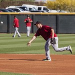 Utilityman Chris Owings could see time at both second base and shortstop this season. Photo by Stephen DeLorenzo/Cronkite News
