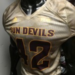 Sun Devil Athletics teased new adidas "Tillman" practice jerseys for the official apparel transition on July 1 (Twitter photo courtesy of @TheSunDevils)