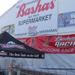 You may have to pack your patience to get through the traffic at Phoenix International Raceway this weekend, but you don't have to pack lunch. Bashas' has set up shop, temporarily, on the grounds of PIR. (Bob McClay/KTAR)